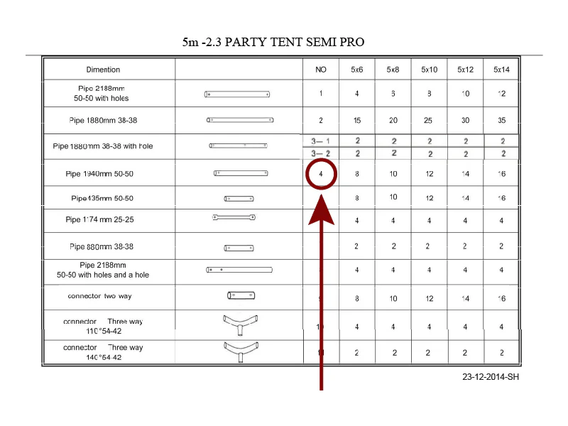 Dachrohr, Ø50mm, 1940mm - Imagen 3
