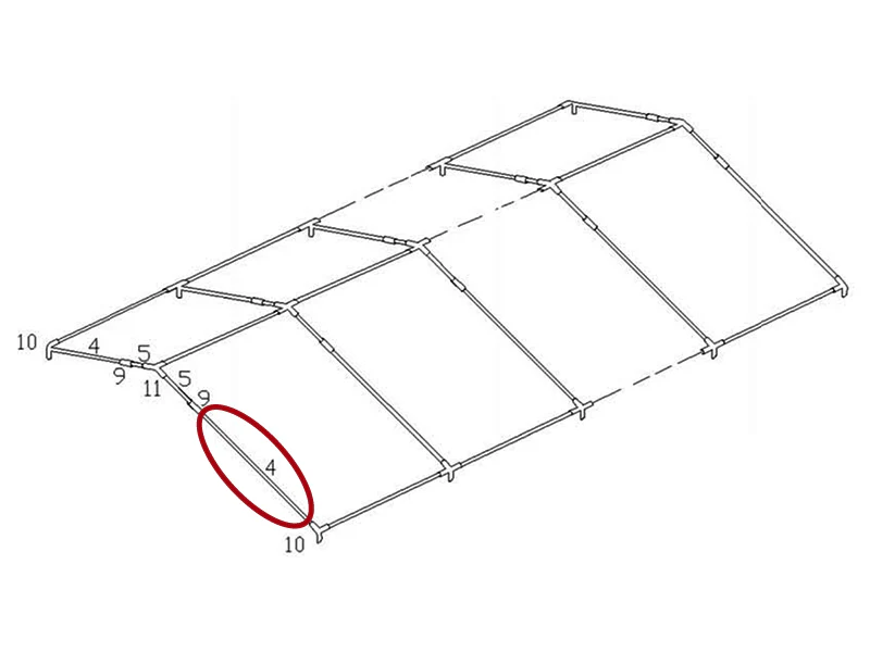 Dachrohr, Ø50mm, 1940mm - Imagen 4