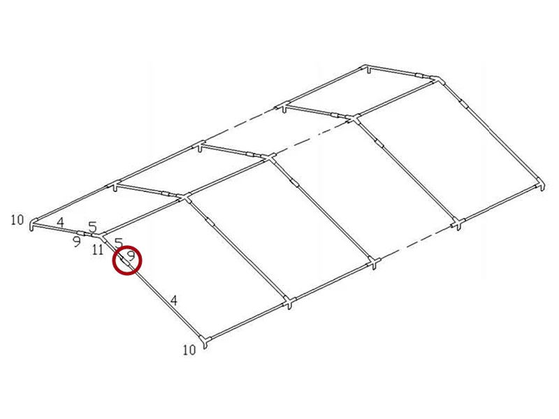 2-Wege-Verbindungsstück, Ø54mm - Imagen 4