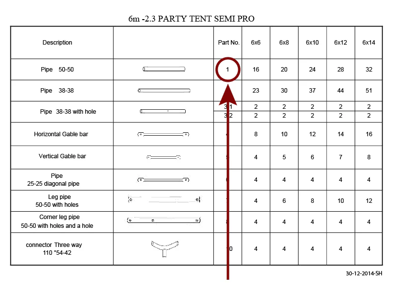 Dachrohr, Ø50mm, 1455mm - Imagen 3