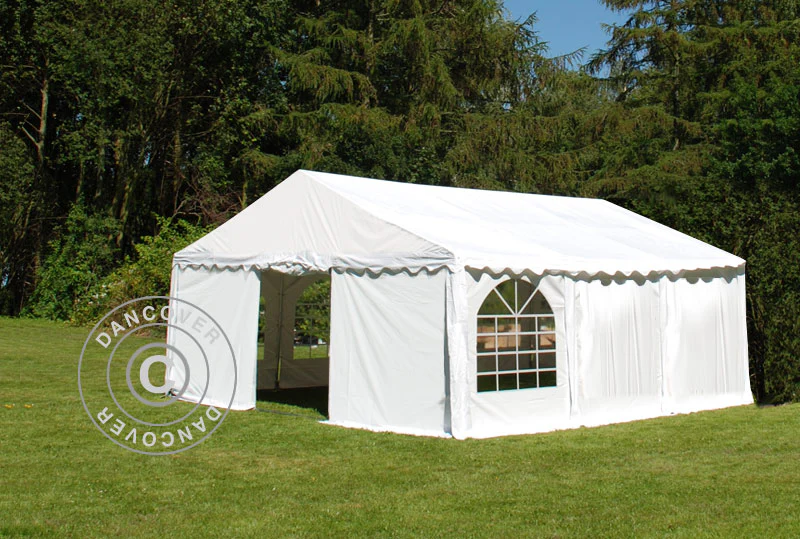 Seitenwand für Partyzelt Exclusive, Weiß - Imagen 4