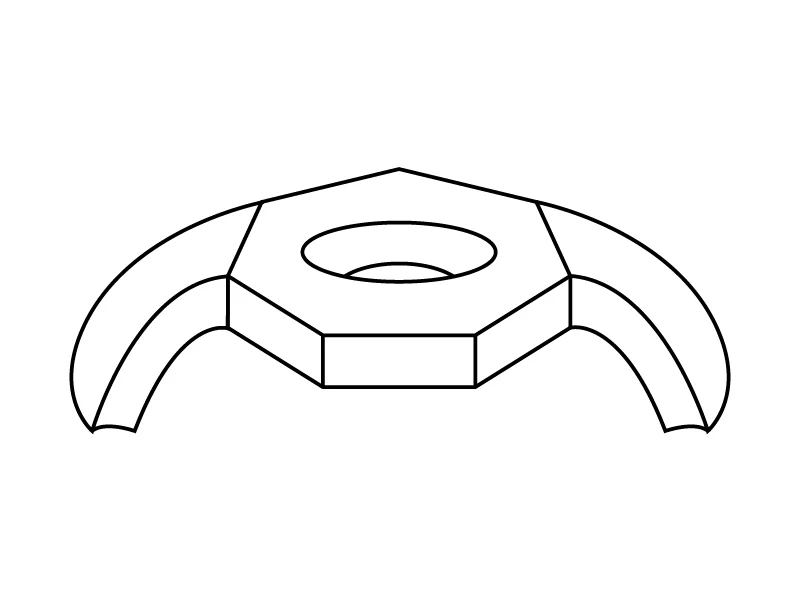 Tasche mit Flügelmuttern & Schrauben - Imagen 4