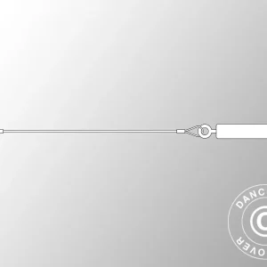 Draht mit Haken, Ø3x9870mm
