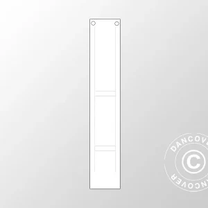 Pfostenabdeckung 2,6m für CombiTents® Exclusive Partyzelte 8x12m und 8x16m, Weiß