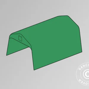 Dachplane für Zeltgarage PRO 3,3x6m PVC, grün