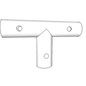 3-Wege-Verbinder, Ø42-54mm