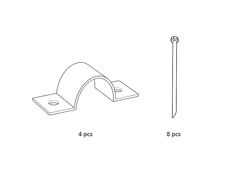 Tasche mit Heringen und Klammern für Lagerzelt PRO und Basic - Imagen 5