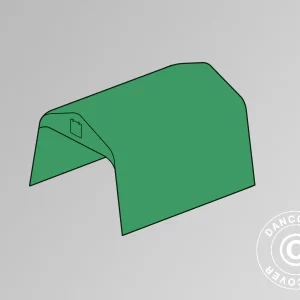 Dachplane für Doppelgarage 5,4x6m PVC, Grün