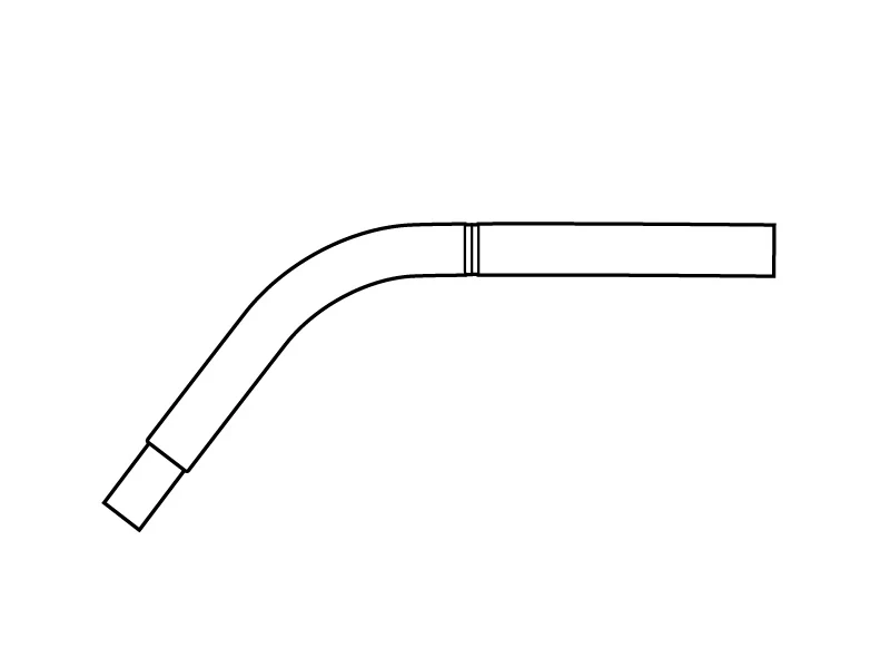 Eckbogen, 1606/1404mm - Imagen 2