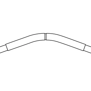 Mittelbogen, 1122/1056mm