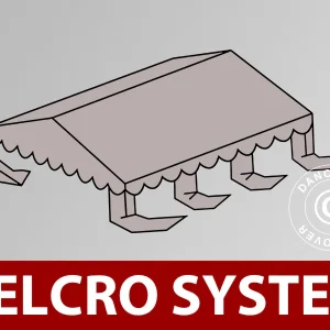 Dachplane für Partyzelt UNICO, PVC/Polyester, 4x6m, Sand