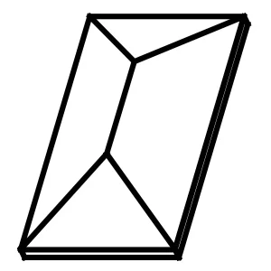 Winddach für Pavillon Osiris 3x4m, Sand