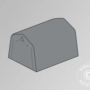 Dachplane für Lagerzelt PRO 2x3m PE, grau