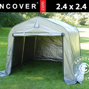 Lagerzelt PRO 2,4x2,4x2m PE, Grau