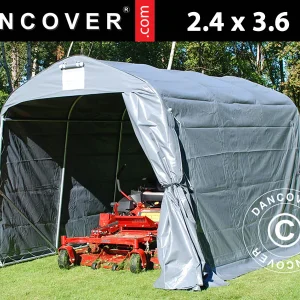Lagerzelt PRO 2,4x3,6x2,34m PVC, Grau