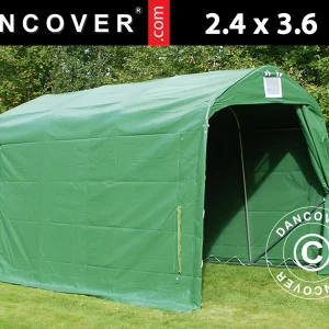 Lagerzelt PRO 2,4x3,6x2,34m PVC, Grün