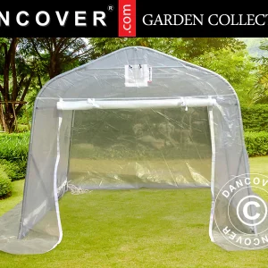 Foliengewächshaus, 2,4x3,6x2,4m, 8,6m², PE, transparent