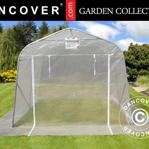 Foliengewächshaus, 2,4x6x2,4m, PE, 14,4m², Transparent