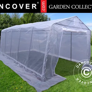 Foliengewächshaus, 3,3x6x2,4m, PE, 19,8m², Transparent