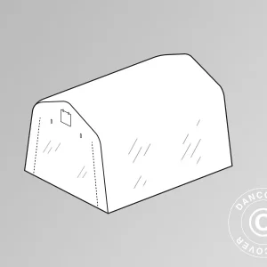 Dachplane für foliengewächshaus 2x3x2m PE, durchsichtig