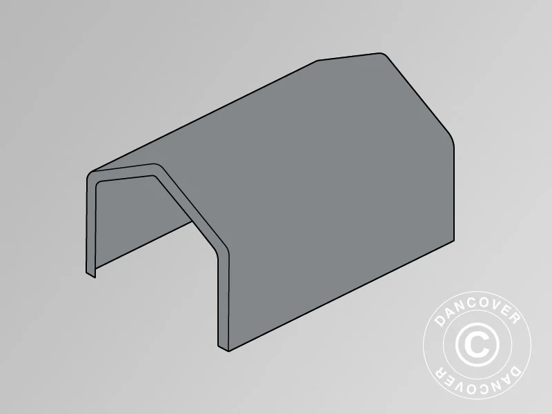 Dachplane für Lagerzelt PRO 5x6m PVC, grau