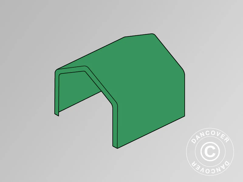 Dachplane für Lagerzelt PRO 7x7m PVC, grün