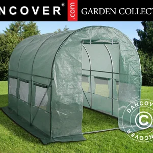 Foliengewächshaus 2x3x2m, 6m², Grün
