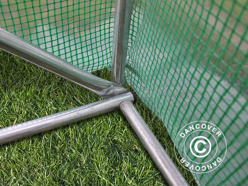 Foliengewächshaus 3x3x2m, 9m², Grün - Imagen 7