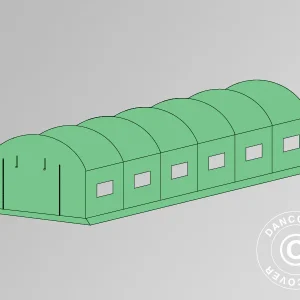 Plane für Foliengewächshaus, 4x8x2m, 140 g/m2 PE, grün