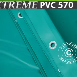 Plane 4x6m, PVC 570g/m², Grün