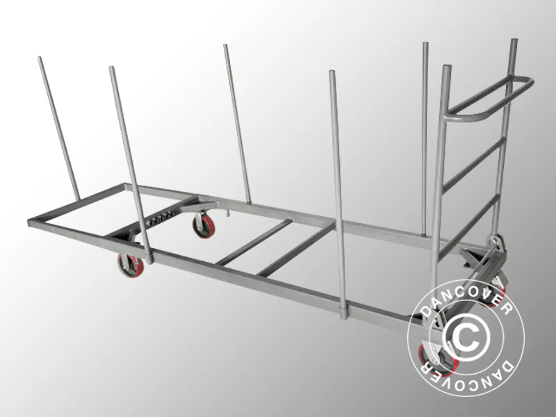 Tischwagen, erweiterbar, Grau - Imagen 4