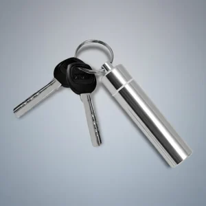 Juego de mondadientes de metal reutilizables con estuche de viaje