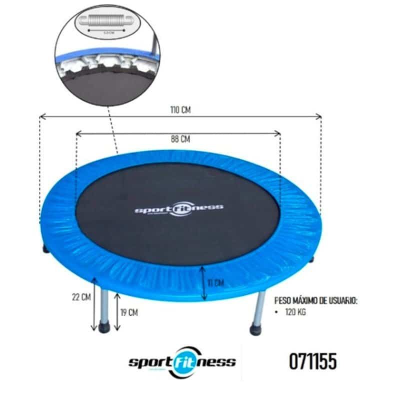 Trampolín SportFitness - Imagen 3