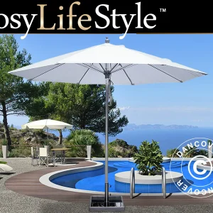 Sonnenschirm Bermuda, Ø3m, Weiß