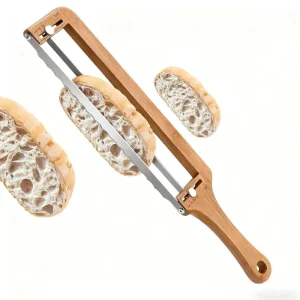 Cuchillo de pan ajustable para pan casero