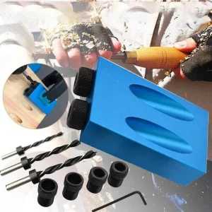 Guía de Taladro en Ángulo para Carpintería